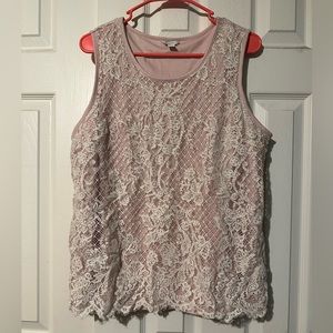 Women’s Lace Tank Top
